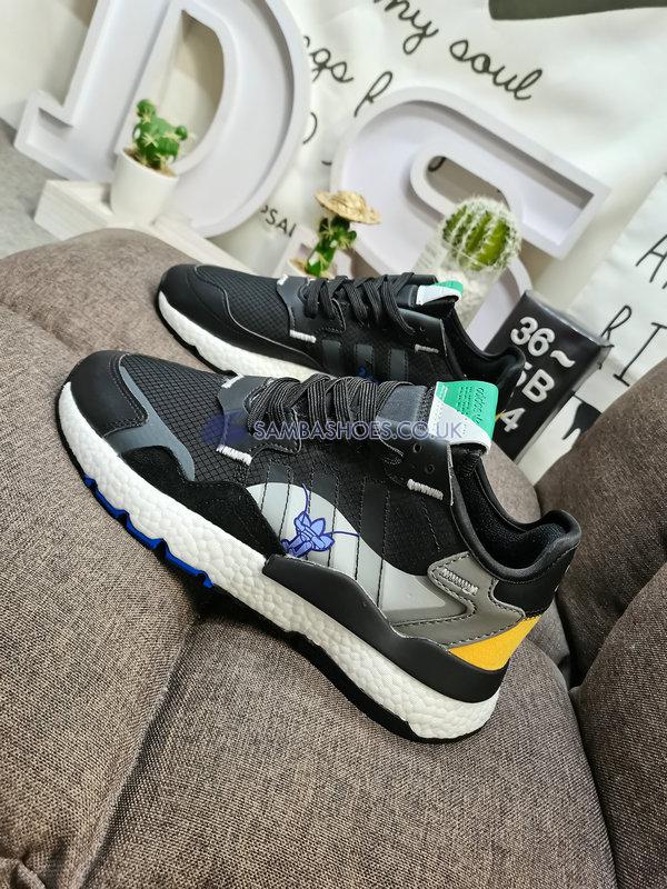 Adidas Nite Jogger "Black Grey Orange Green" - Black/Grey/Orange/Green - GX2184 Classic Originals Shoes