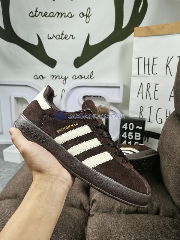 Adidas Broomfield "Brown Gold" - Brown/Easy Yellow/Gold Met - EF5734 Classic Originals Shoes