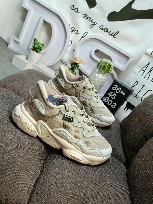 Adidas Ozweego TR "Trace Khaki" - Trace Khaki/Ecru Tint/Trace Khaki - FZ5630 Classic Originals Shoes