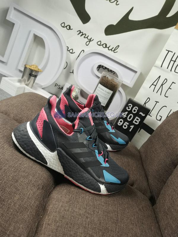 Adidas WMNS X9000l4 "Black Pink" - Black/Pink/Blue/White - FY0778 Classic Running Shoes