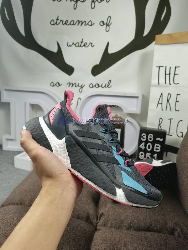 Adidas WMNS X9000l4 "Black Pink" - Black/Pink/Blue/White - FY0778 Classic Running Shoes