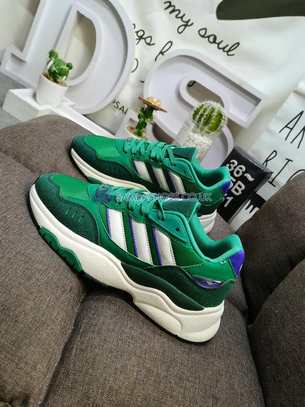 Adidas Retropy F90 "Collegiate Green" - Collegiate Green/Off White/Semi Court Green - ID4365 Classic Originals Shoes