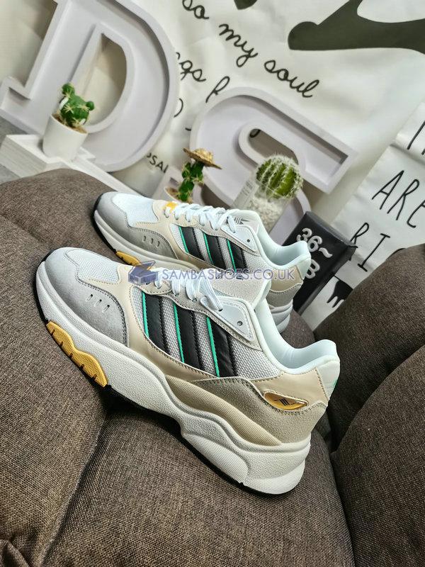 Adidas Retropy F90 "Grey Pulse Mint" - Wonder White/Grey Four/Pulse Mint - FZ6604 Classic Originals Shoes