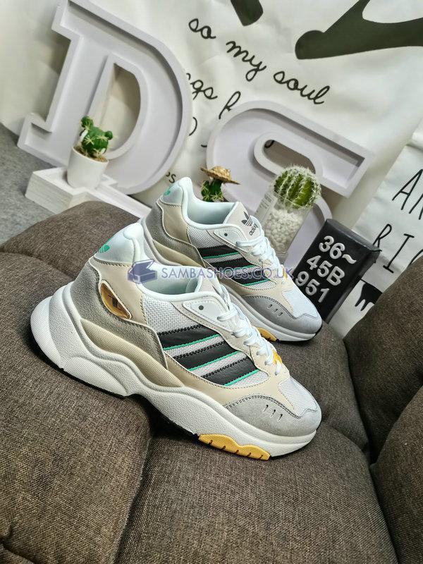 Adidas Retropy F90 "Grey Pulse Mint" - Wonder White/Grey Four/Pulse Mint - FZ6604 Classic Originals Shoes