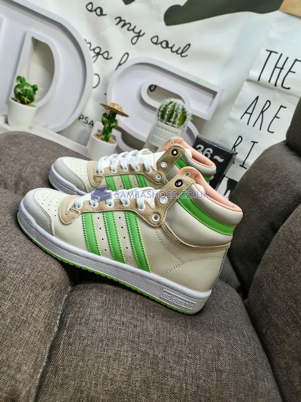 Star Wars x Adidas Top Ten High "The Child" - Cream White/Pale Nude/Glory Mint - GZ2746 Classic Originals Shoes