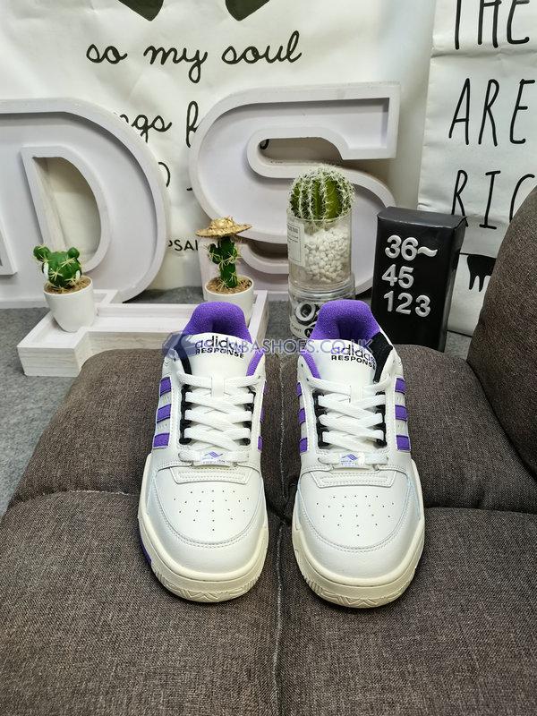 Adidas Torsion Response Tennis Low "Cloud White Lilac" - Cloud White/Lilac/Cream White - HQ8789 Classic Originals Shoes