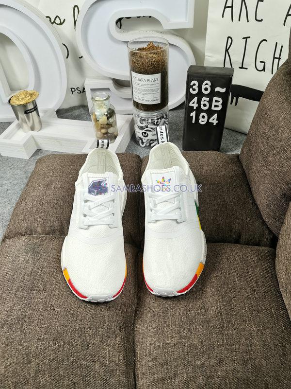 Adidas NMD_R1 "Pride" - Cloud White/Cloud White/Cloud White - FY9024 Classic Originals Shoes