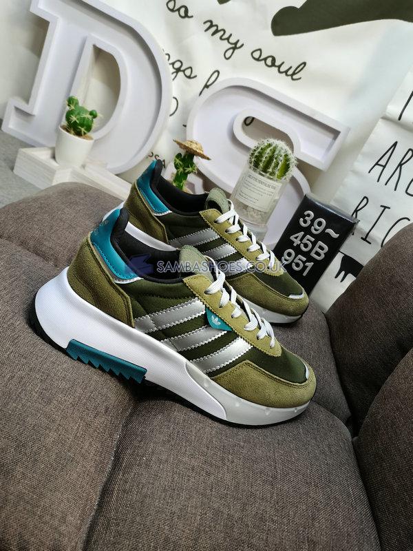 Adidas Retropy F2 "Orbit Green" - Orbit Green/Silver Metallic/Focus Olive - GW0505 Classic Originals Shoes