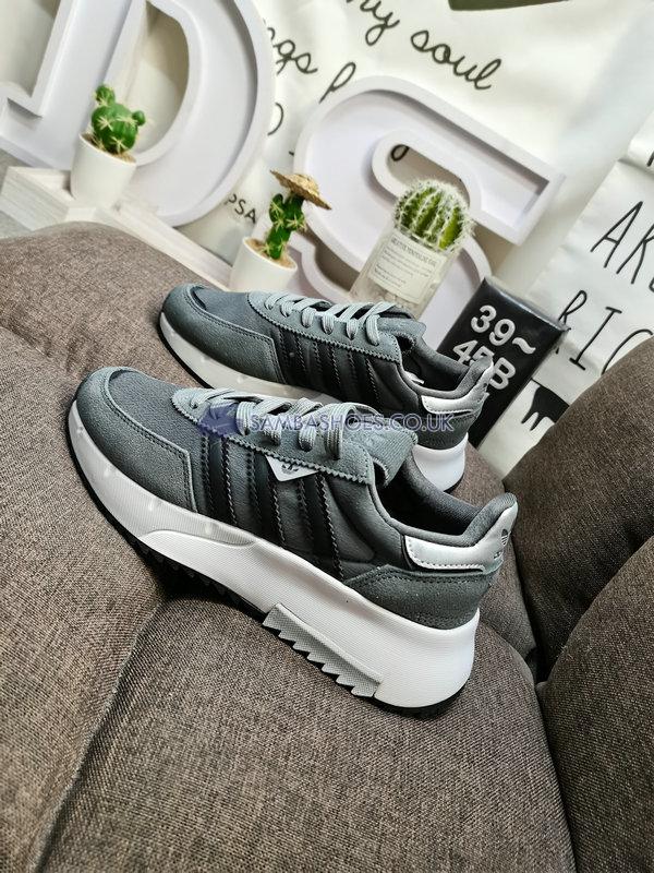 Adidas Retropy F2 "Grey Black" - Grey Three/Core Black/Grey Five - GW0507 Classic Originals Shoes