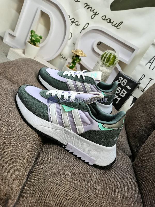 Adidas Retropy F2 "Drak Green Purple" - Drak Green/Purple - HQ1534-1 Classic Originals Shoes