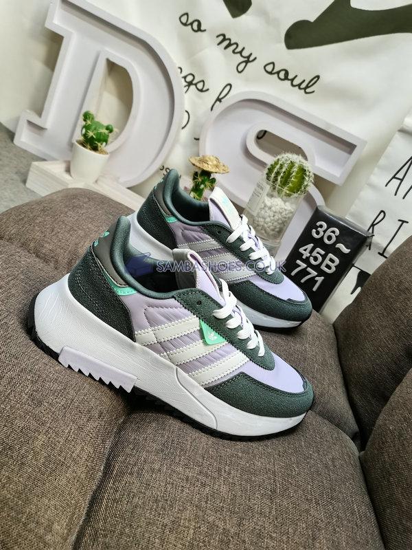 Adidas Retropy F2 "Drak Green Purple" - Drak Green/Purple - HQ1534-1 Classic Originals Shoes