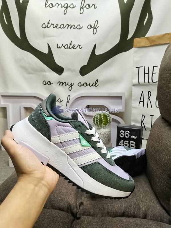 Adidas Retropy F2 "Drak Green Purple" - Drak Green/Purple - HQ1534-1 Classic Originals Shoes