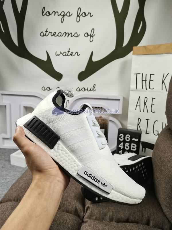 Adidas NMD_R1 "Cloud White Black" - Cloud White/Cloud White/Core Black - DB3587 Classic Originals Shoes