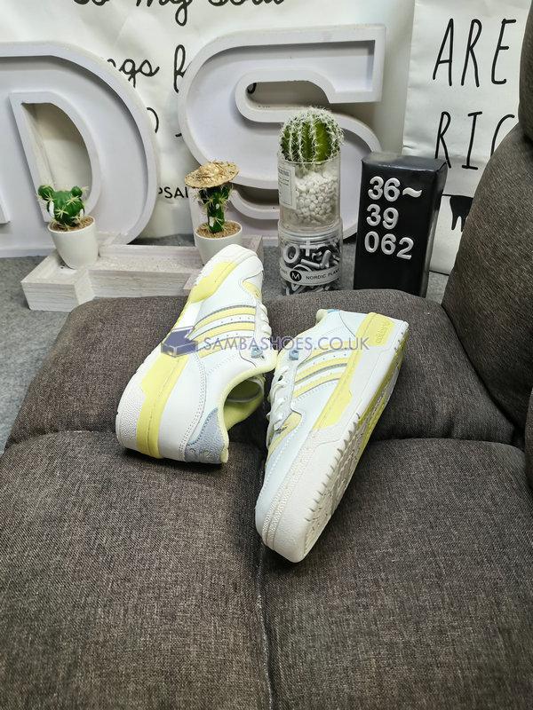 Adidas Rivalry Low "White Easy Yellow" - Cloud White/Off White/Easy Yellow - EE5920 Classic Originals Shoes