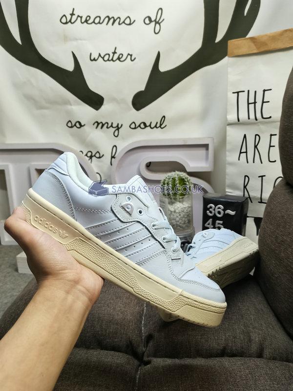 Adidas Rivalry Low "Triple White" - Footwear White/Footwear White/Off White - EE9139 Classic Originals Shoes