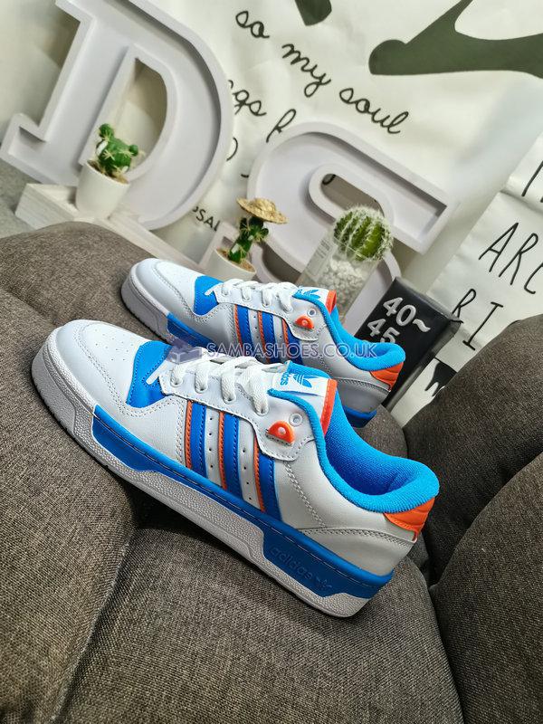 Adidas Rivalry Low OG "Knicks" - White/Blue - FU6833 Classic Originals Shoes