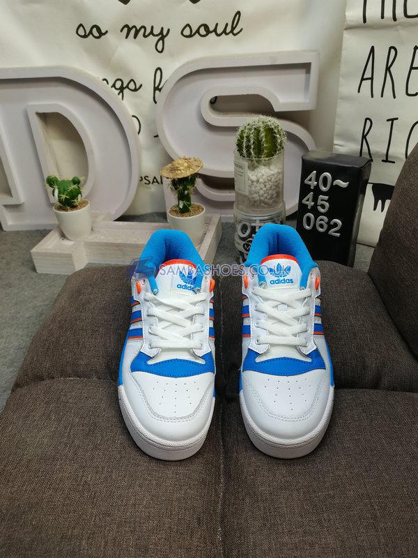 Adidas Rivalry Low OG "Knicks" - White/Blue - FU6833 Classic Originals Shoes