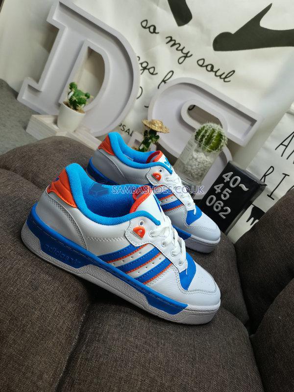 Adidas Rivalry Low OG "Knicks" - White/Blue - FU6833 Classic Originals Shoes