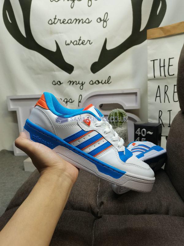 Adidas Rivalry Low OG "Knicks" - White/Blue - FU6833 Classic Originals Shoes