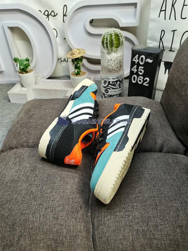 Adidas Rivalry Low "Green Orange Black" - Green/Orange/Black - FV4914 Classic Originals Shoes