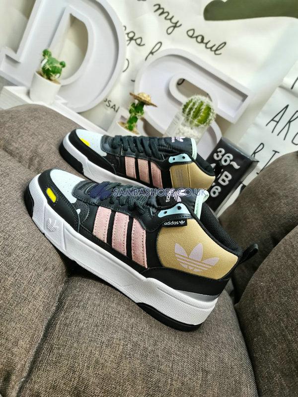 Adidas Post Up "Black Yellow Pink" - Black/Yellow/Pink - H00224 Classic Originals Shoes