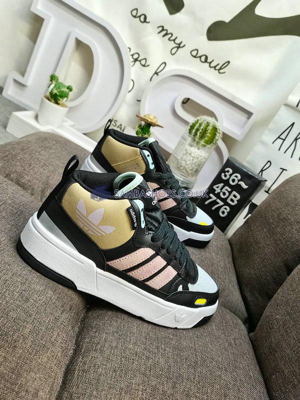 Adidas Post Up "Black Yellow Pink" - Black/Yellow/Pink - H00224 Classic Originals Shoes