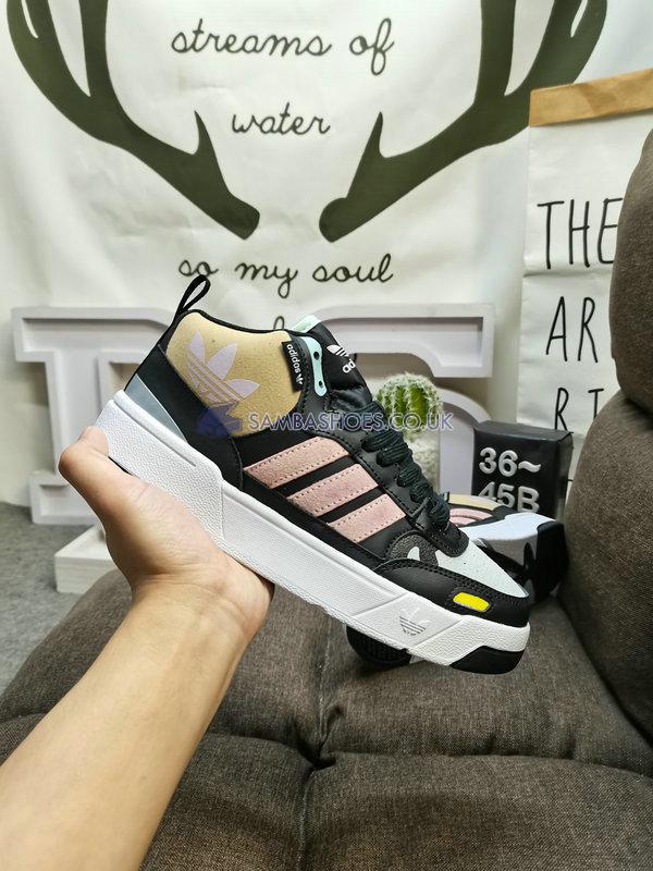 Adidas Post Up "Black Yellow Pink" - Black/Yellow/Pink - H00224 Classic Originals Shoes