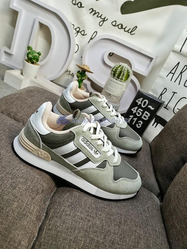 Adidas Treziod 2 "Olive Strata Silver Pebble" - Olive Strata/Cloud White/Silver Pebble - GY0045 Classic Originals Shoes