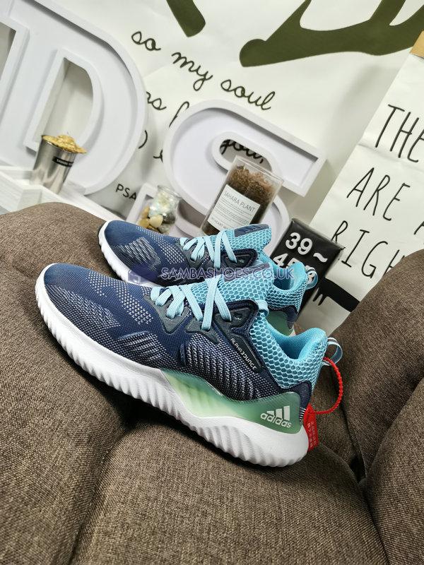 Adidas Alphabounce Beyond "Blue White" - Noble Indigo/Noble Indigo/Ash Blue - DB0205 Classic Running Shoes