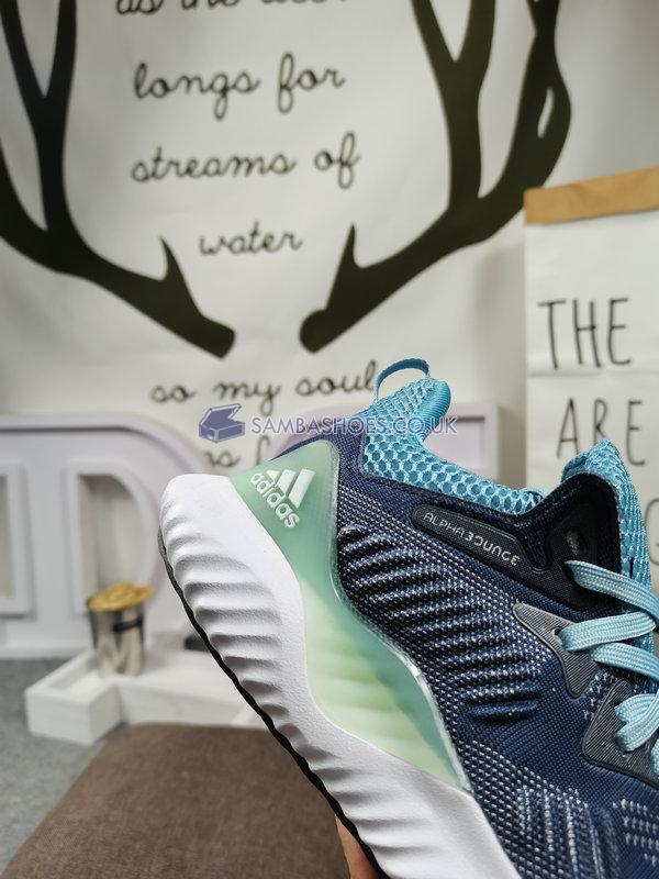 Adidas Alphabounce Beyond "Blue White" - Noble Indigo/Noble Indigo/Ash Blue - DB0205 Classic Running Shoes