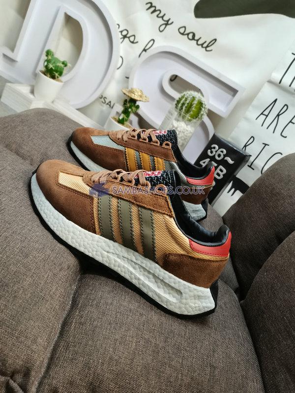 Adidas Retropy E5 "Chalky Brown" - Sesame/Legacy Green/Chalky Brown - GX2169 Classic Originals Shoes