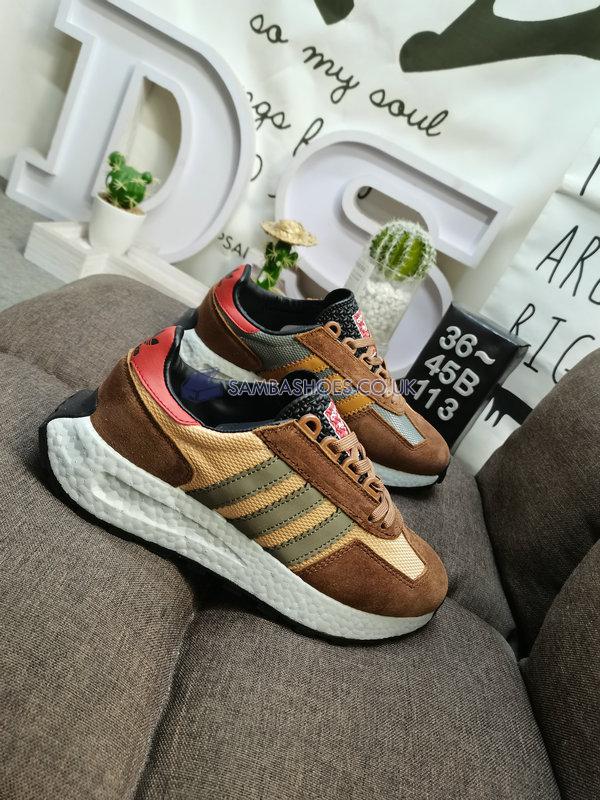 Adidas Retropy E5 "Chalky Brown" - Sesame/Legacy Green/Chalky Brown - GX2169 Classic Originals Shoes