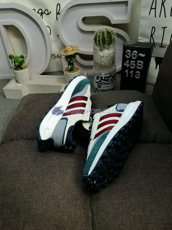 Adidas Retropy E5 "White Blue Burgundy" - White/Dark Blue/Burgundy - IF0420 Classic Originals Shoes