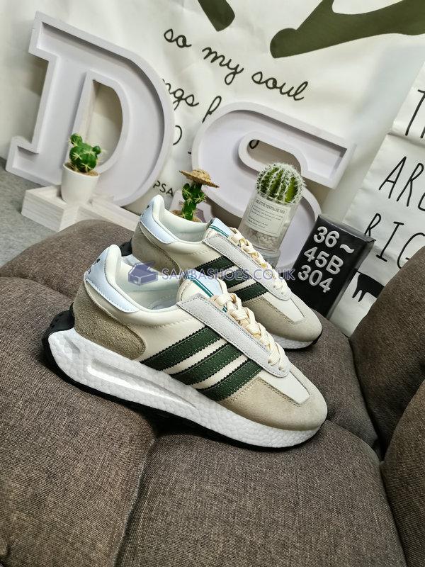 Adidas Retropy E5 "Aluminium Dark Green" - Aluminium/Dark Green/Off White - HQ8530 Classic Originals Shoes