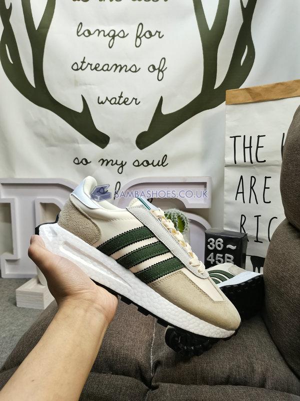 Adidas Retropy E5 "Aluminium Dark Green" - Aluminium/Dark Green/Off White - HQ8530 Classic Originals Shoes