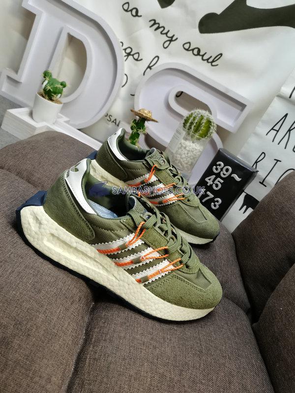 Adidas Retropy E5 "Focus Olive" - Focus Olive/Core White/Beam Orange - FZ5926 Classic Originals Shoes