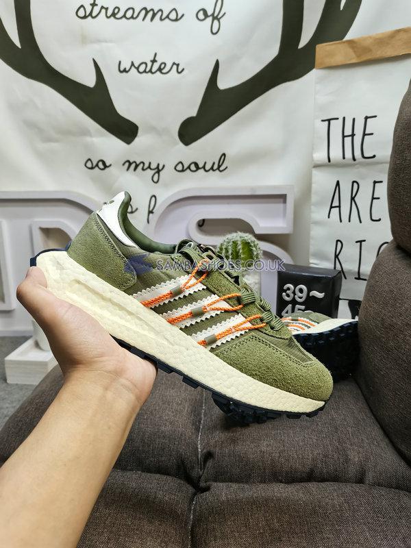 Adidas Retropy E5 "Focus Olive" - Focus Olive/Core White/Beam Orange - FZ5926 Classic Originals Shoes