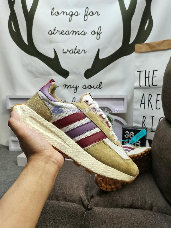 Adidas Retropy E5 "Hazy Beige Gum" - Hazy Beige/Magic Mauve/Off White - GW1644 Classic Originals Shoes