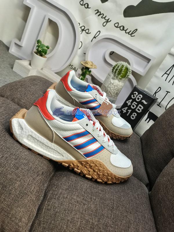 Adidas Retropy E5 W.R.P. "Crystal White Blue Red" - Crystal White/Pulse Blue/Solar Red - H06140 Classic Originals Shoes