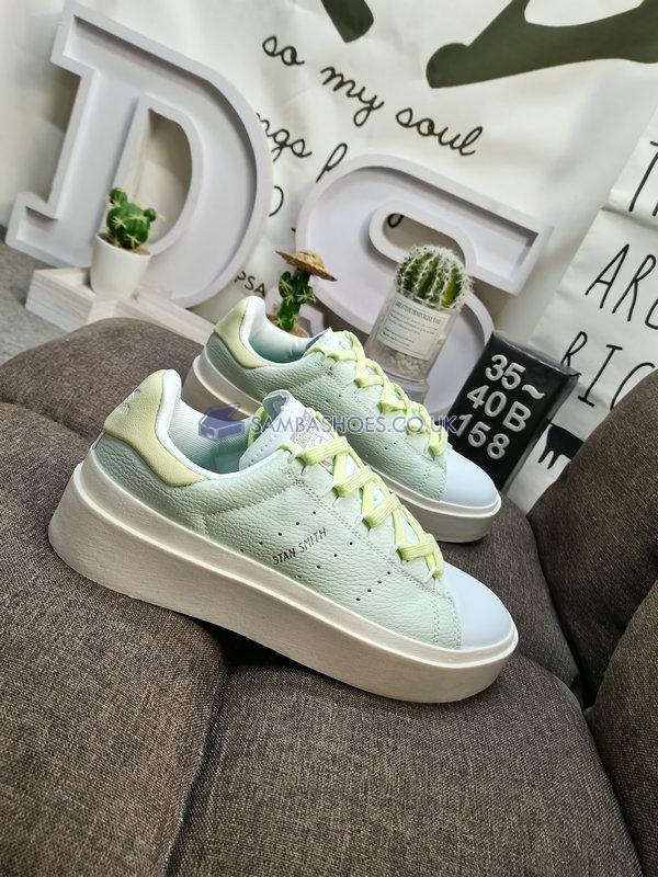 Adidas Stan Smith Bonega "Linen Green Almost Lime" - Linen Green/Linen Green/Almost Lime - GY9343 Classic Originals Shoes