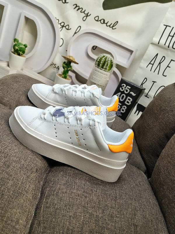 Adidas Stan Smith Bonega "White Beam Orange" - Cloud White/Cloud White/Beam Orange - GY9342 Classic Originals Shoes