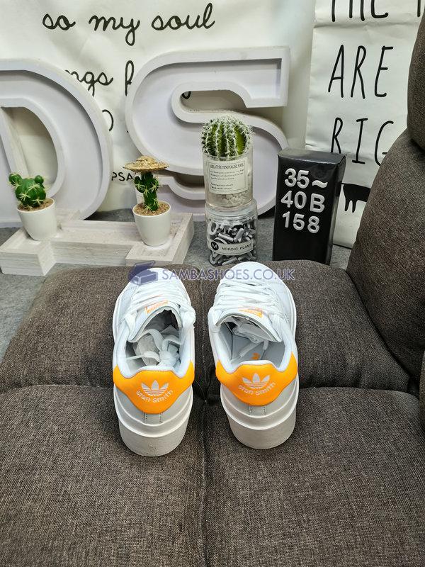 Adidas Stan Smith Bonega "White Beam Orange" - Cloud White/Cloud White/Beam Orange - GY9342 Classic Originals Shoes