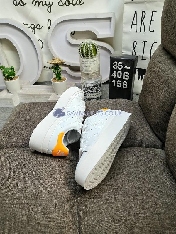 Adidas Stan Smith Bonega "White Beam Orange" - Cloud White/Cloud White/Beam Orange - GY9342 Classic Originals Shoes