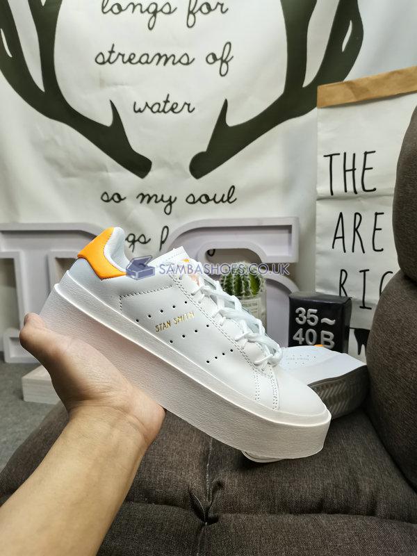 Adidas Stan Smith Bonega "White Beam Orange" - Cloud White/Cloud White/Beam Orange - GY9342 Classic Originals Shoes