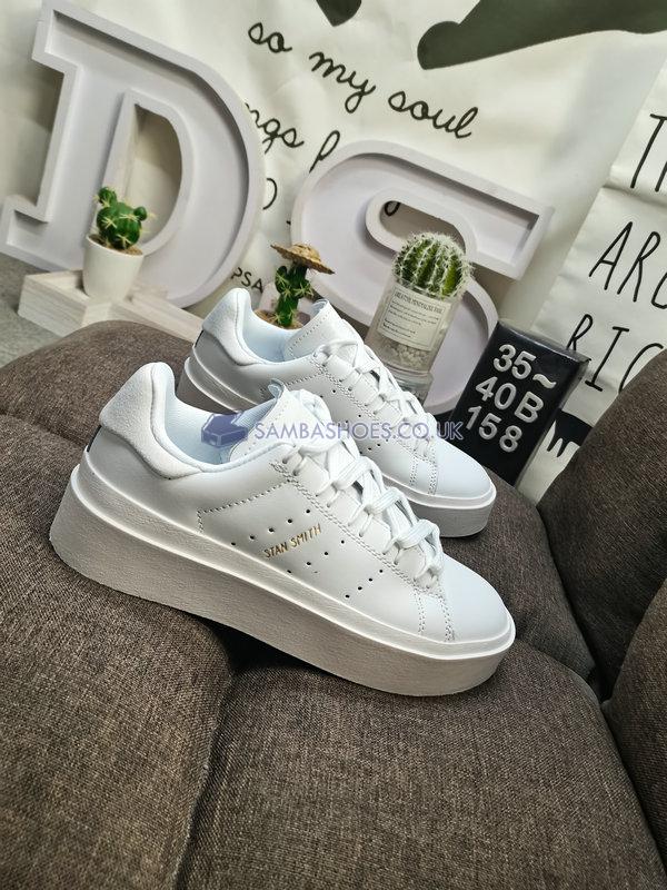 Adidas Stan Smith Bonega "Triple White" - Cloud White/Cloud White/Off White - GY3056 Classic Originals Shoes