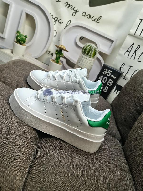 Adidas Stan Smith Bonega "White Green" - Cloud White/Cloud White/Green - GY9310 Classic Originals Shoes