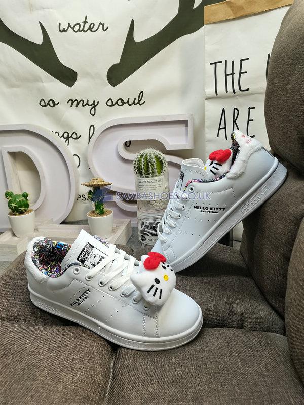 Hello Kitty x Adidas Stan Smith "Hello Kitty and Friends" - Cloud White/Core Black/Light Flash Red - HP9656 Classic Originals Shoes