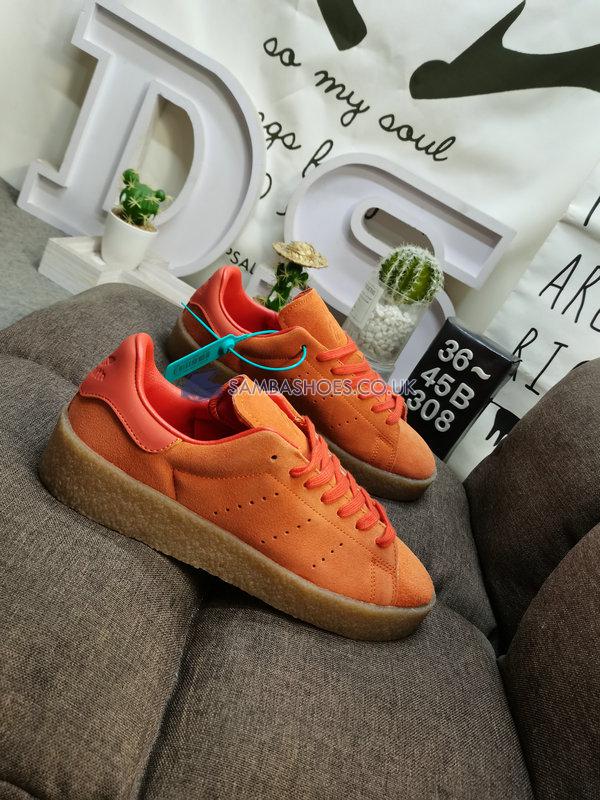 Adidas Stan Smith Crepe "Craft Orange" - Craft Orange/Preloved Red/Supplier Colour - FZ6445 Classic Originals Shoes