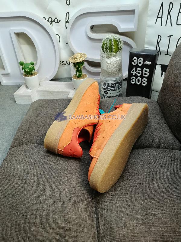 Adidas Stan Smith Crepe "Craft Orange" - Craft Orange/Preloved Red/Supplier Colour - FZ6445 Classic Originals Shoes