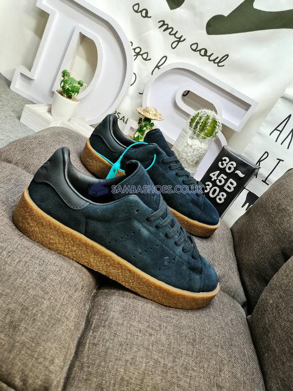 Adidas Stan Smith Crepe "Black" - Core Black/Core Black/Supplier Colour - FZ6439 Classic Originals Shoes